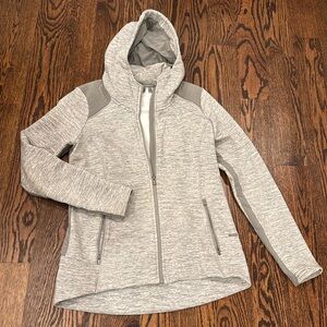 ATHLETA zip-up performance sweathshirt